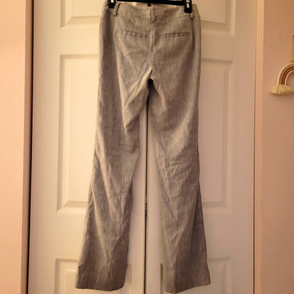 White House Black Market Gray and White Pants - Picture 5 of 5